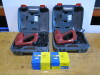 2 x Arrow 240v Electric Staple Guns in Cases with 4 Boxes of 5000 Staples. - 4