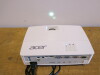 Acer P1185 DLP Projector with Remote in Case. - 6