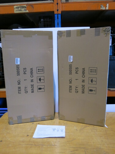 2 x De-Luxe Directors Chairs, Unused in Boxes.