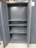 4 x Bisley 1.97m x 900mm Two Door Metal Cabinet (No Key). - 7