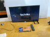 Technika 32" HD Ready Slim LED TV with remote.