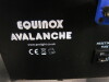 Equinox Avalanche Mobile High Capacity Snow Machine with Remote Control in Flight Case. NOTE: appears as new/unused with RRP £1200. - 2