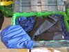 2 x Large Crates Containing Event Table Cloths & Large Qty of Material. Possibly Curtains, with 2 x Smaller Boxes of Material (As Viewed). - 4