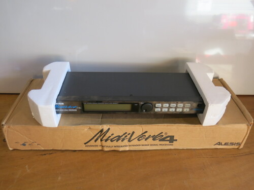 Alesis Midiverb 4 Advanced 24Bit Fully Integrated Extended Range Signal Processor.