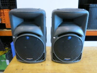 2 x Mackie Active SRM 450 Active Sound PA Speakers.