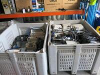 Large Crate and Part Crate of Assorted Flood Lights (As Viewed).