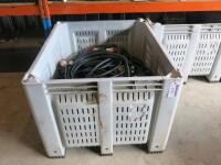 Large Crate Containing Commercial Event Heavy Duty 240v & 3 Phase Cabling (As Viewed/Pictured).