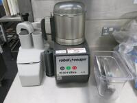 Robot Coupe R301 Ultra D 3.7L Food Processor with Attachments, S/N 046600240202.