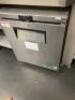 True TUC-24-HC Stainless Steel Single Door Under Counter Refrigerator, S/N 9871092.