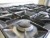 Viscount Catering MV M Line Plus Gas 6 Ring 2 Door Convection Cooking Range. Size H95 x W90 x D90cm. - 5