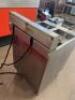 Olis Twin Basket Electric Single Phase Deep Fat Fryer, Size H100 x W60 x D70cm. Comes with 2 Baskets. - 7
