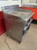 Thermostatic Controlled Smooth Plate Electric Griddle with Shelf Under, 3 Phase, Size H109 x W80 x D70cm. - 2