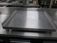 Stainless Steel Table, Size 10 x 75 x 75cm.