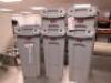 5 x Rubbermaid Bins (Grey).