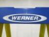 Werner Fibreglass 5 Tread Platform Step Ladder. - 2