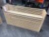 5 x Assorted Beechwood Point of Sale Racks. - 4