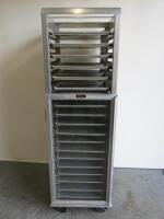 Lockwood Bread Cabinet with Trays. Size H180 x W155 x D72cm.