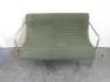Hay Palissade 2 Seater Galvanised Steel Outdoor Bench, Size H80 x W125 x D70cm. Comes Hay with Quilted Cushion and Pad Cushion. - 8