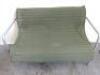 Hay Palissade 2 Seater Galvanised Steel Outdoor Bench, Size H80 x W125 x D70cm. Comes Hay with Quilted Cushion and Pad Cushion. - 10