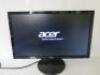 Acer 22" LCD Monitor, Model K222HQL. - 4