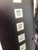 Matadoor High Security Door in Matt Black with 5 Glazed Panels. Multipoint Locking System (No Key or Handle). Door Size 770 x 2040mm. As Viewed and Inspected. - 4