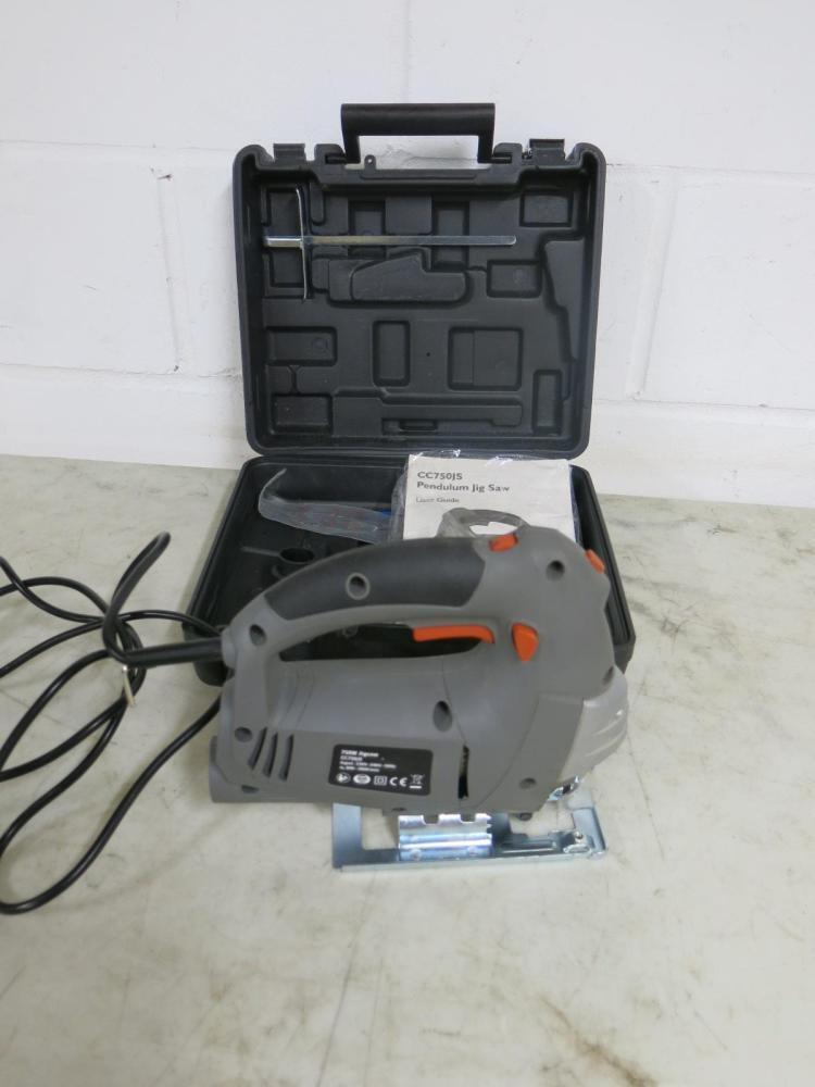 Tesco 750w Jig Saw Model CC50JS. Comes with Carry Case