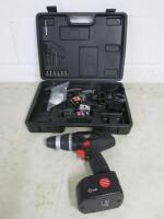 Sealey Power Tools Cordless Drill, Model CP14035VBP with Battery, Charger & Carry Case.