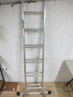 Werner Combi 5 Way Ladder & Platform, Max Load 150kg.