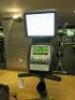 Matrix Recumbent Bike with Console Model Hure-3X-01-C and Additional TV Screen. - 2