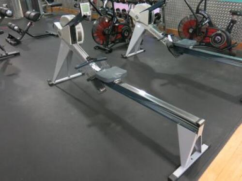 Concept 2 Model E Indoor Rower with PM4 Control (not turning on).