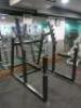 Core Gym Equipment Squat Rack/Bench Press Station with Plate Weight Storage. - 5