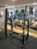 Jordan Bench Press Station with Spot Station & Plate Weight Storage.