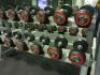 2 Tier Weight Rack with 22 x GymGear Rubber Dumbbells to Include: 4 x 15kg, 4 x 12.5kg, 4 x 10kg, 4 x 7.5kg, 2 x 5kg & 4 x 2.5kg. - 3