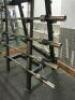 4 x 6ft Weight Lifting Bars with Physical Weight Locks on Jordan 10 Bar Stand. - 2