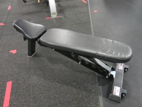 Core Equipment Adjustable Weight Bench.