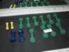 14 x Jordan Rubber Studio Workout Weights to Include: 10 x 3kg, 2 x 2kg & 2 x 0.5kg. - 3