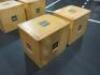 2 x Technogym Wooden Plyoboxes. Size 20" x 18" x 16".