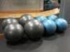 4 x Inflatable Training Balls with 3 x Pumps.