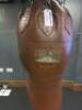 Pro-Box Brown Leather Punchbag with Wall Bracket. - 2