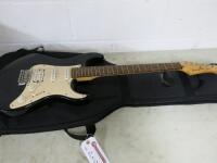 Yamaha Pacifica Electric 6 String Guitar in Carry Case. A/F Requires minor repair to Jack Plug