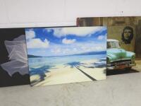 3 x Assorted Artworks as Viewed and Pictured