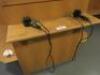 Contents of Locker & Changing Rooms to Include: 6 x Hair Dryers, Iron with Fold Down Board & LG TV in Men's Changing Room, 7 x Straighteners, 14 x Hairdryers, Iron with Fold Down Board & LG TV in Ladies Changing Room/Hair Room. NOTE: buyer to disconnect a - 4