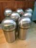 7 x Brabantia Swing Lid Bins.