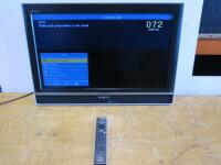 Sony LCD Colour TV Model KDL-26T 3000 26" with Remote Control.