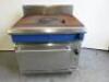 Blue Seal Gas Fired Cooking Range with Cast Iron Bullseye Solid Top, Size H110 x W90 x D80cm.