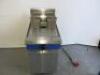 Blue Seal Moffat Electric Stainless Steel Single Wide Bowl Deep Fat Fryer, Model E43, S/N 1823902, 3 Phase. Comes with 2 Baskets. - 7