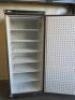 Polar Stainless Steel Single Door Upright Freezer, Model CD085, S/N 20068344. Size H190 x W77 x D70cm. - 2