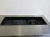 Foster Eco Pro G2 Mobile Stainless Steel Under Counter Double Door & Triple Drawer Open Top Servery Refrigerator, Model 12/939, S/N E6002692, DOM 2021, Size H85 x W186 x D70cm. - 2