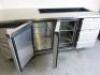 Foster Eco Pro G2 Mobile Stainless Steel Under Counter Double Door & Triple Drawer Open Top Servery Refrigerator, Model 12/939, S/N E6002692, DOM 2021, Size H85 x W186 x D70cm. - 3