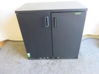 Gamko 2 Door Under Counter Bottle Cooler, Model MG2 250DD, S/N 202012000239. Size H90 x W90 x D50cm. Comes with 1 Shelf.